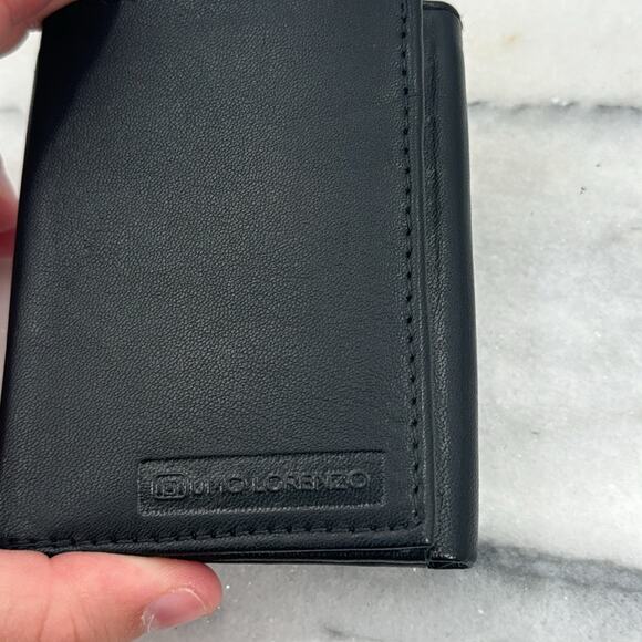 NWT Umo Lorenzo black soft leather wallet - Picture 2 of 5